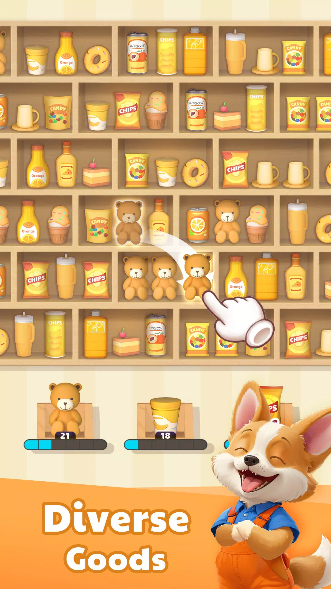 3D Goods Store: Sorting Games Скриншот 1