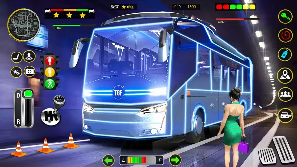 Coach Bus 3D Driving Games Captura de pantalla 1