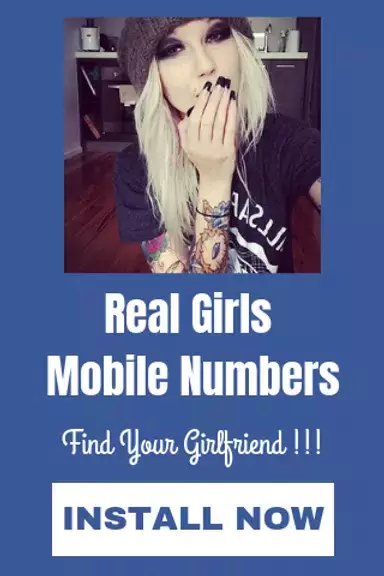 Real Girls Mobile Numbers应用截图第0张