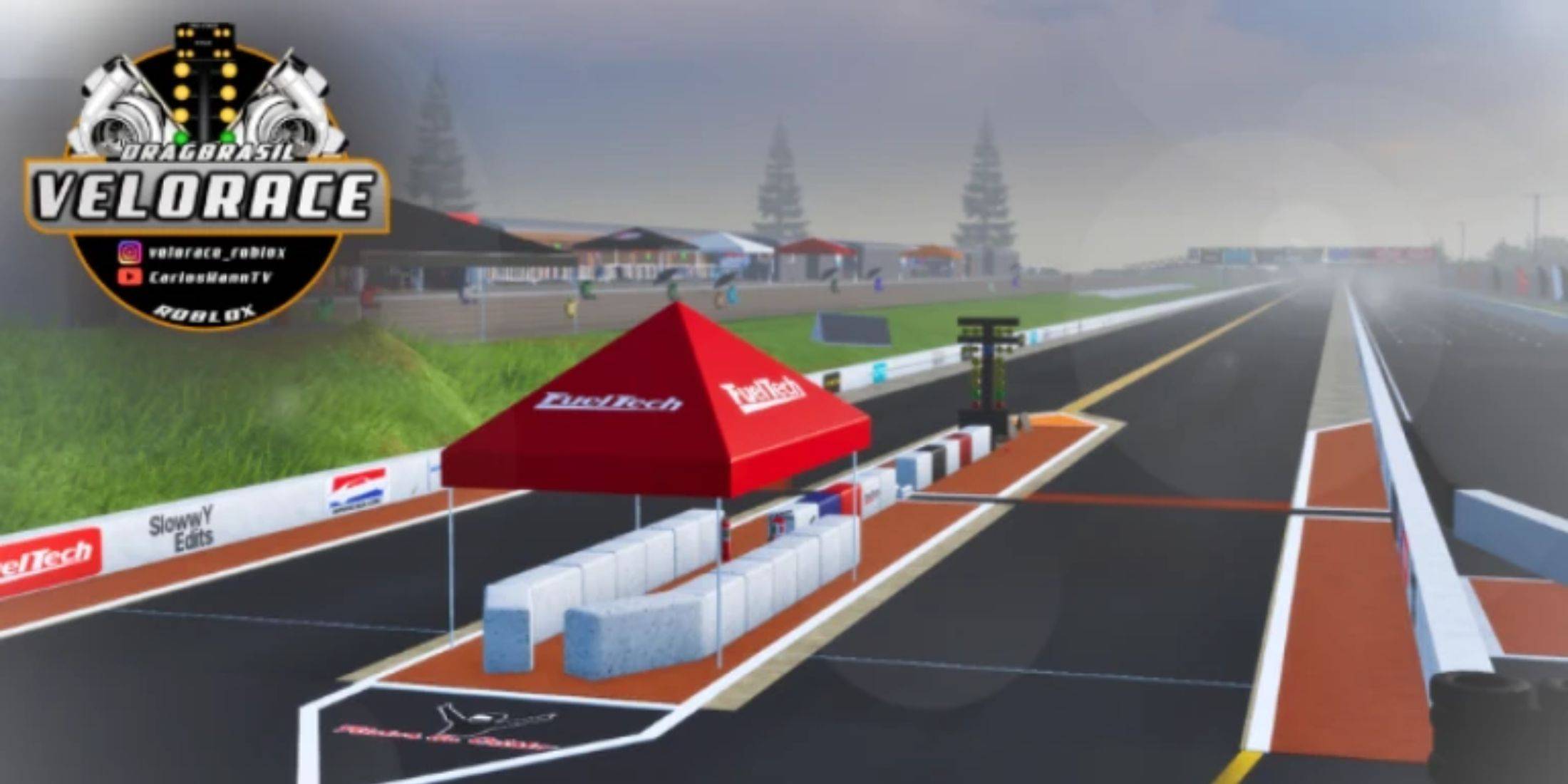 DragBrasil Roblox Racing Game Promo Image