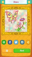 Butterfly Coloring Pages Ảnh chụp màn hình 3