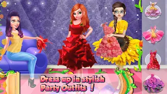 Flower Girl : DressUp & Makeup Captura de pantalla 0