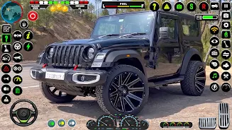 Offroad Jeep Driving:Jeep Game Tangkapan skrin 2