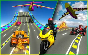 Rocket Car Racing Stunts スクリーンショット 2