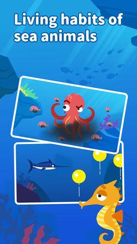 Sea Animals：DuDu Puzzle Games Tangkapan skrin 2