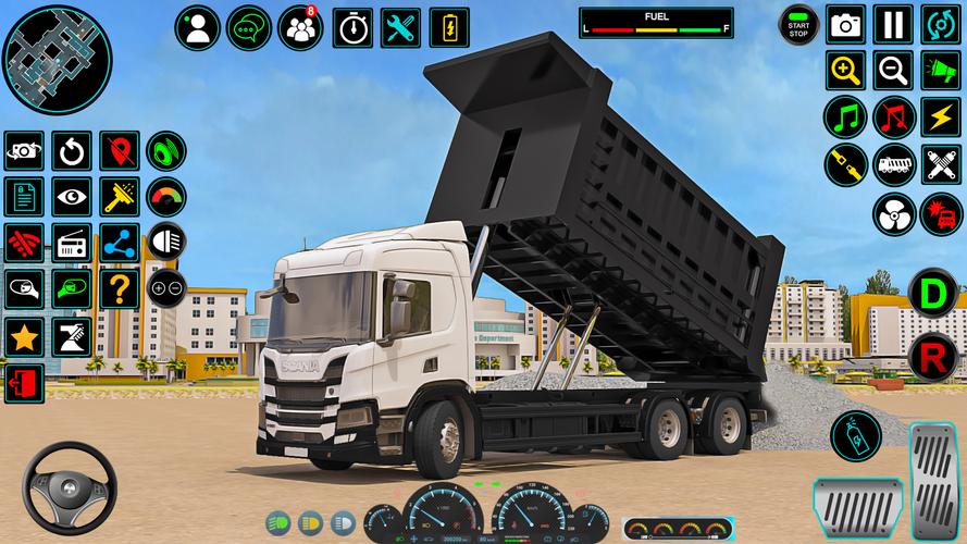 Schermata Car Transport Truck Driver 3D 3