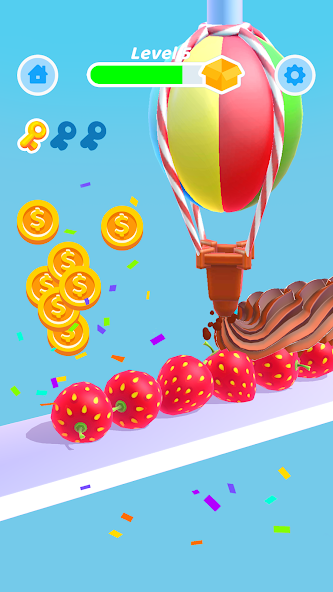 Perfect Cream: Icing Cake Game应用截图第1张