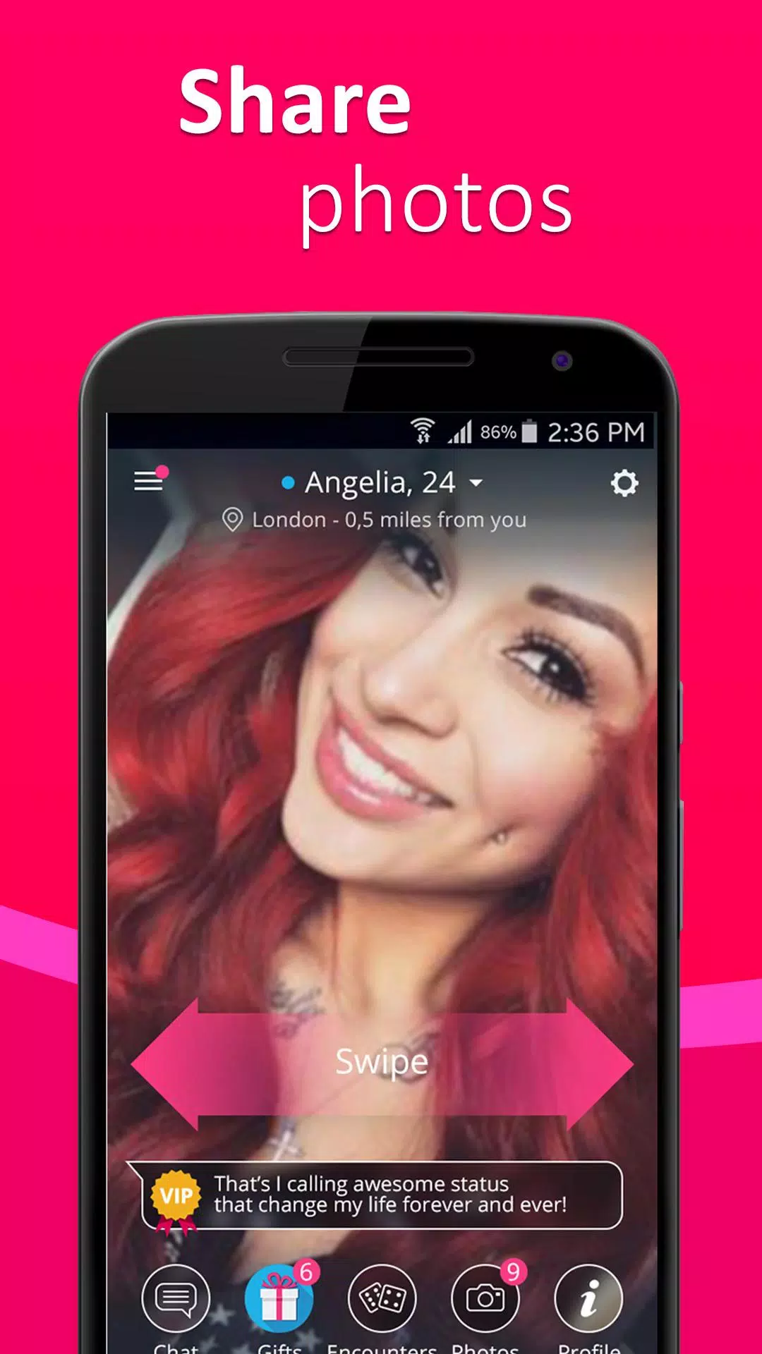 Meet4U - Chat, Love, Singles! Screenshot 1