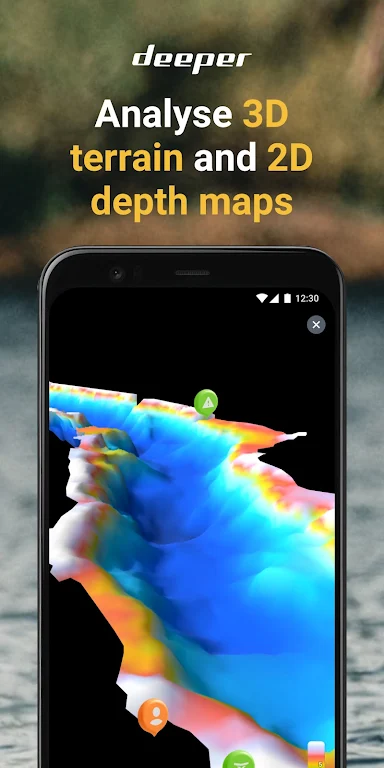 Fish Deeper - Fishing App Schermafbeelding 1