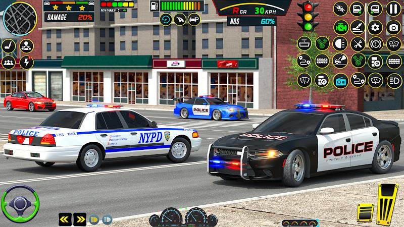 US Police Car Parking - King Ekran Görüntüsü 2