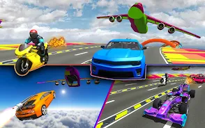 Rocket Car Racing Stunts ภาพหน้าจอ 0