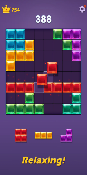 Blocks Puzzle: Gem Blast 스크린샷 0