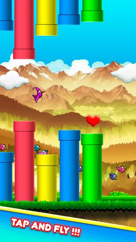 Birds Flying: Birds Games 스크린샷 1