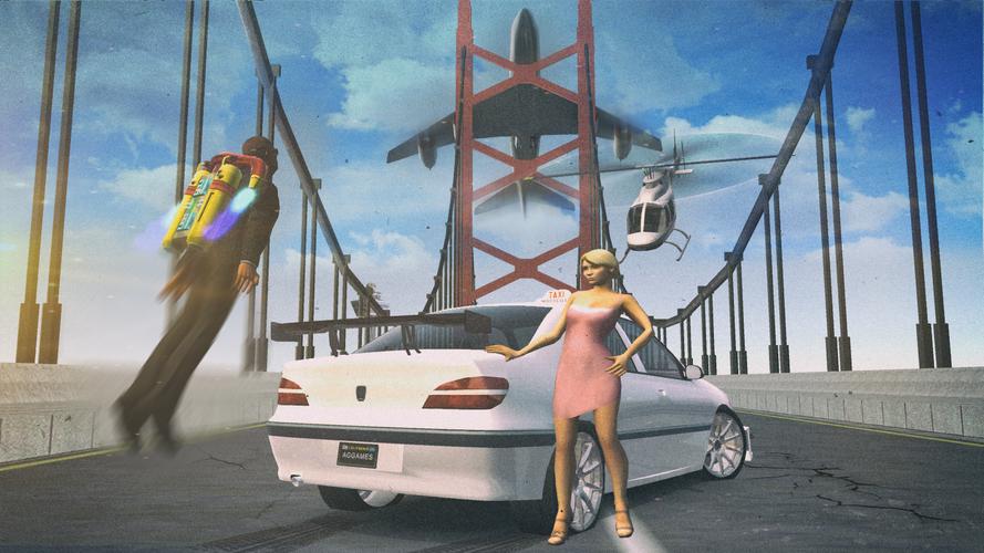 Taxi Driving Games應用截圖第1張