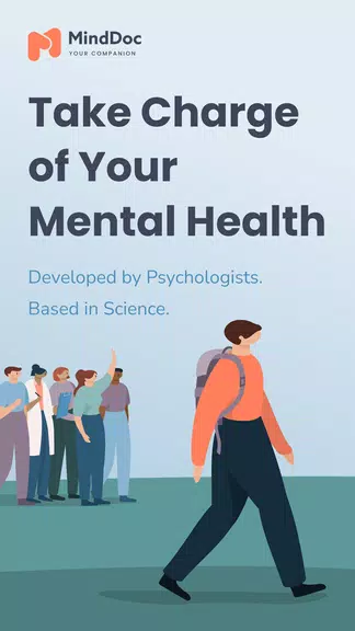 MindDoc: Mental Health Support स्क्रीनशॉट 0
