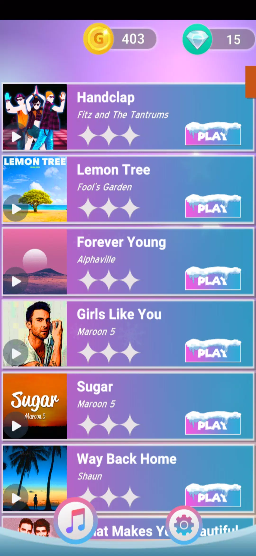 Music Vocal Piano Games Ảnh chụp màn hình 1