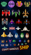 Grow Spaceship - Galaxy Battle ภาพหน้าจอ 1