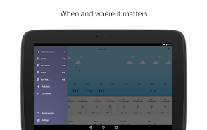 Yandex Weather Zrzut ekranu 1