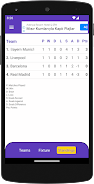 Fixture & Points Table Maker 스크린샷 2