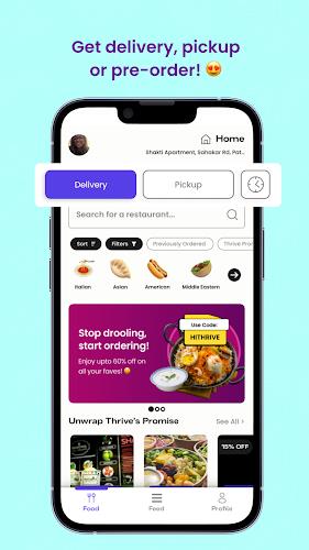 Thrive: Online Food Delivery應用截圖第3張