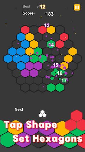 Nine Hexagons Schermafbeelding 0