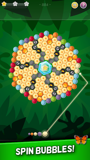 Bubble Cloud: Spinning Match-3 Screenshot 0