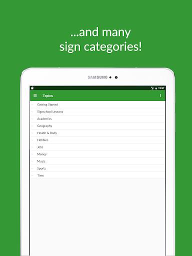 SignSchool: Learn ASL for Free Screenshot 0