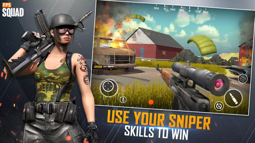 FPS Squad - Gun Shooting Games Screenshot 1