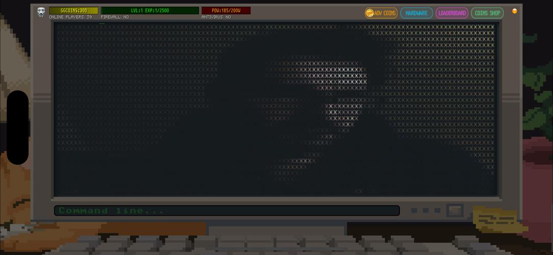 Hacker Online RPG Schermafbeelding 3
