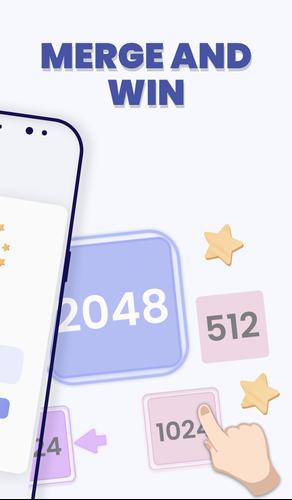 2048 Merge: Puzzle Challenge Capture d'écran 3