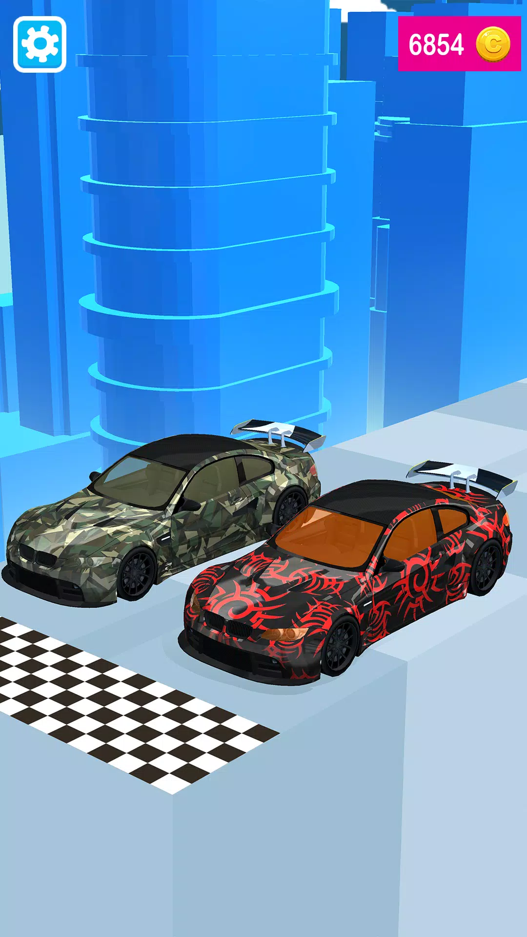 Modified Car Driving: 3DTuning 스크린샷 1