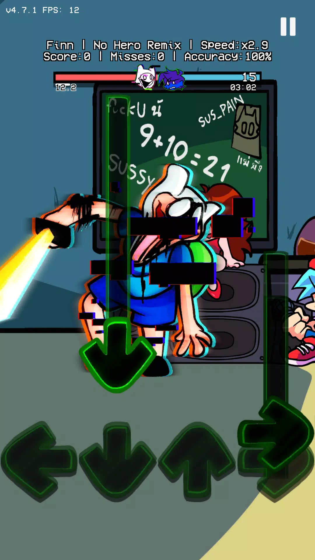 Finn Digital Darkness Battle ภาพหน้าจอ 0