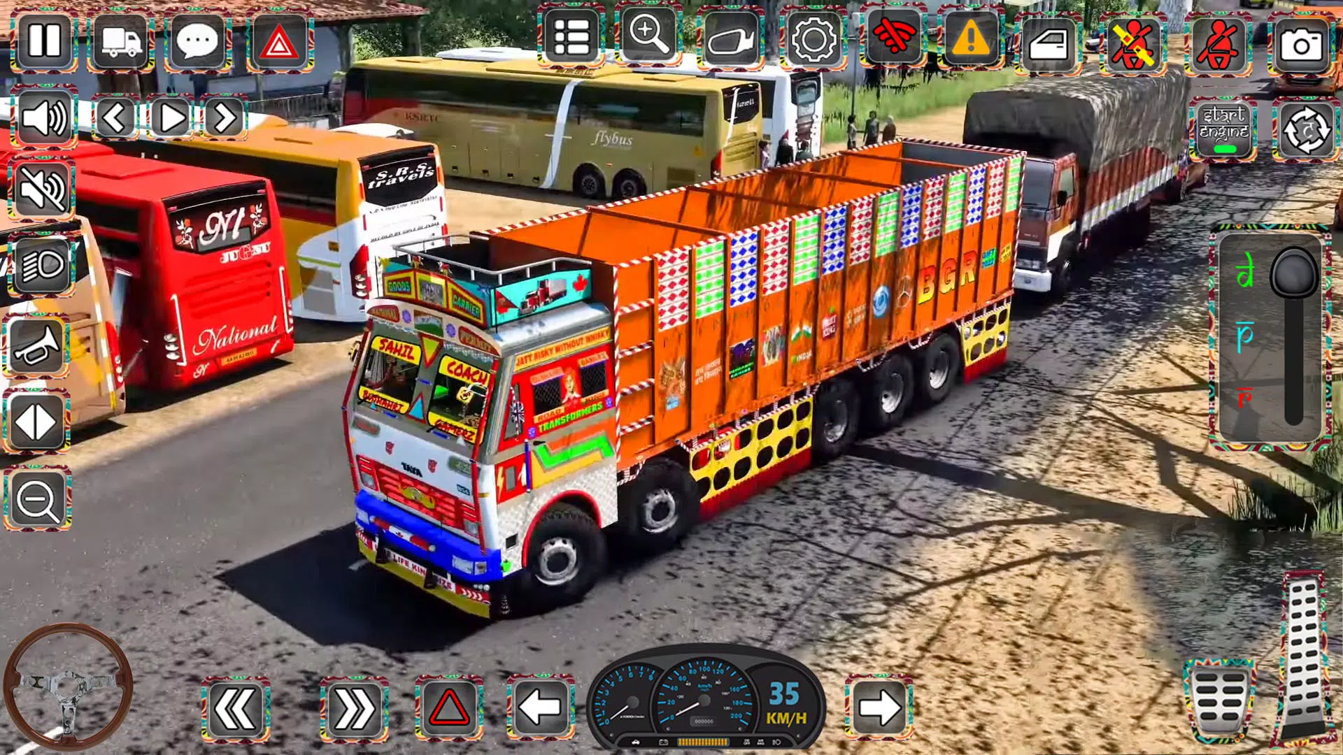 Indian Truck Driver Simulator Screenshot 1