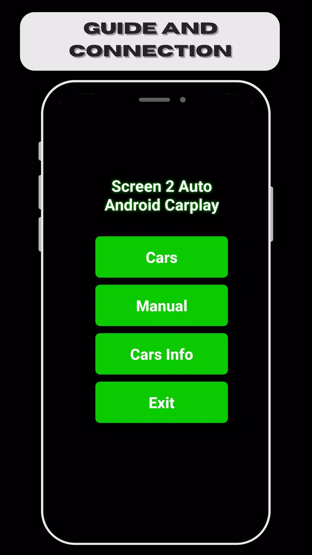 Screen 2 Auto Android Carplay স্ক্রিনশট 1