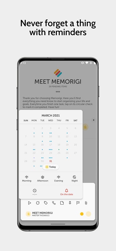 Memorigi ToDo-Liste & Aufgaben Screenshot 1