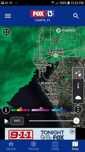 FOX 13 Tampa: SkyTower Weather ဖန်သားပြင်ဓာတ်ပုံ 3