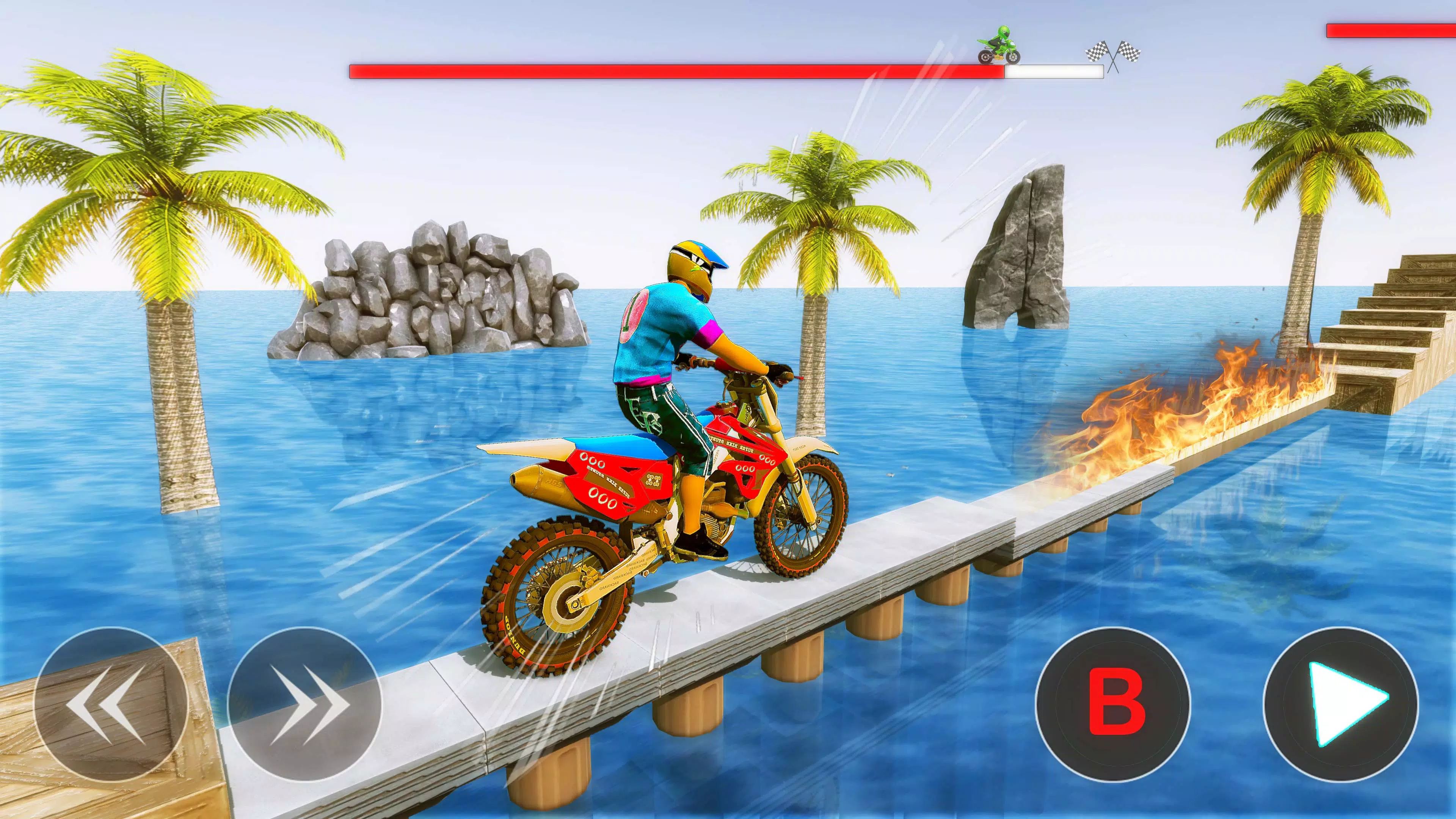 Schermata Moto Bike Rush Speed Bike 2