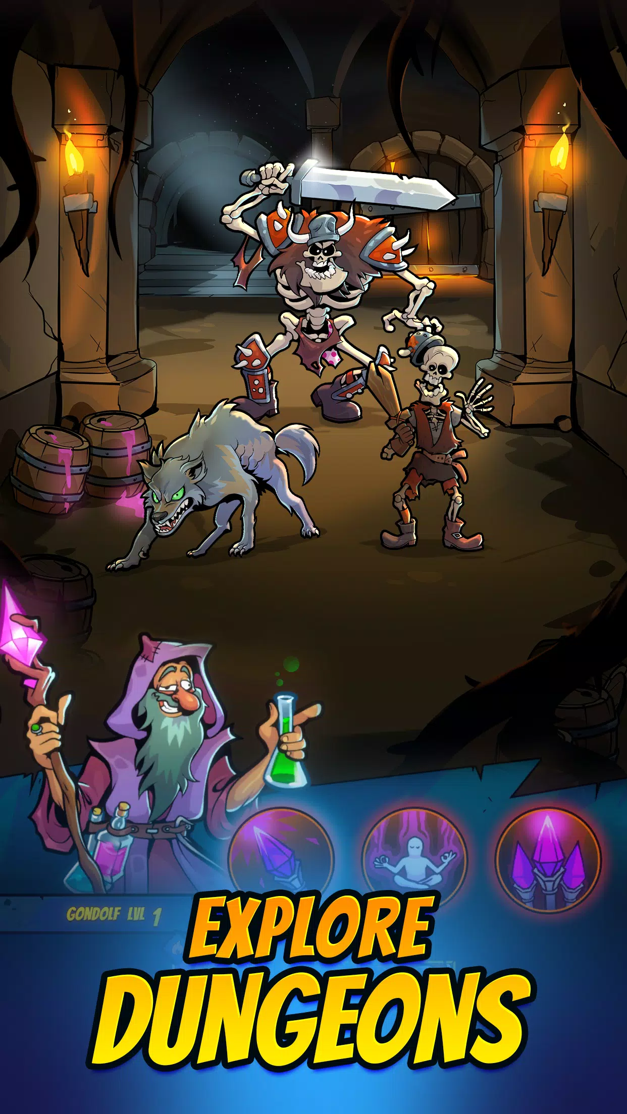 Mobile Dungeon Tangkapan skrin 3