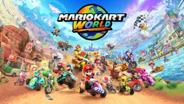 Imágenes de juego de Mario Kart World