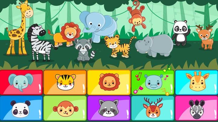 Baby Piano Games & Kids Music ဖန်သားပြင်ဓာတ်ပုံ 2