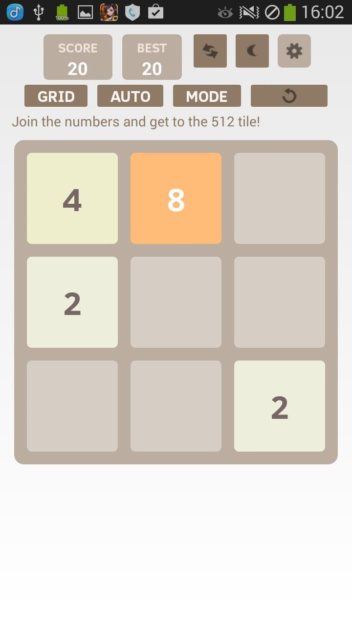 2048 GO ภาพหน้าจอ 0