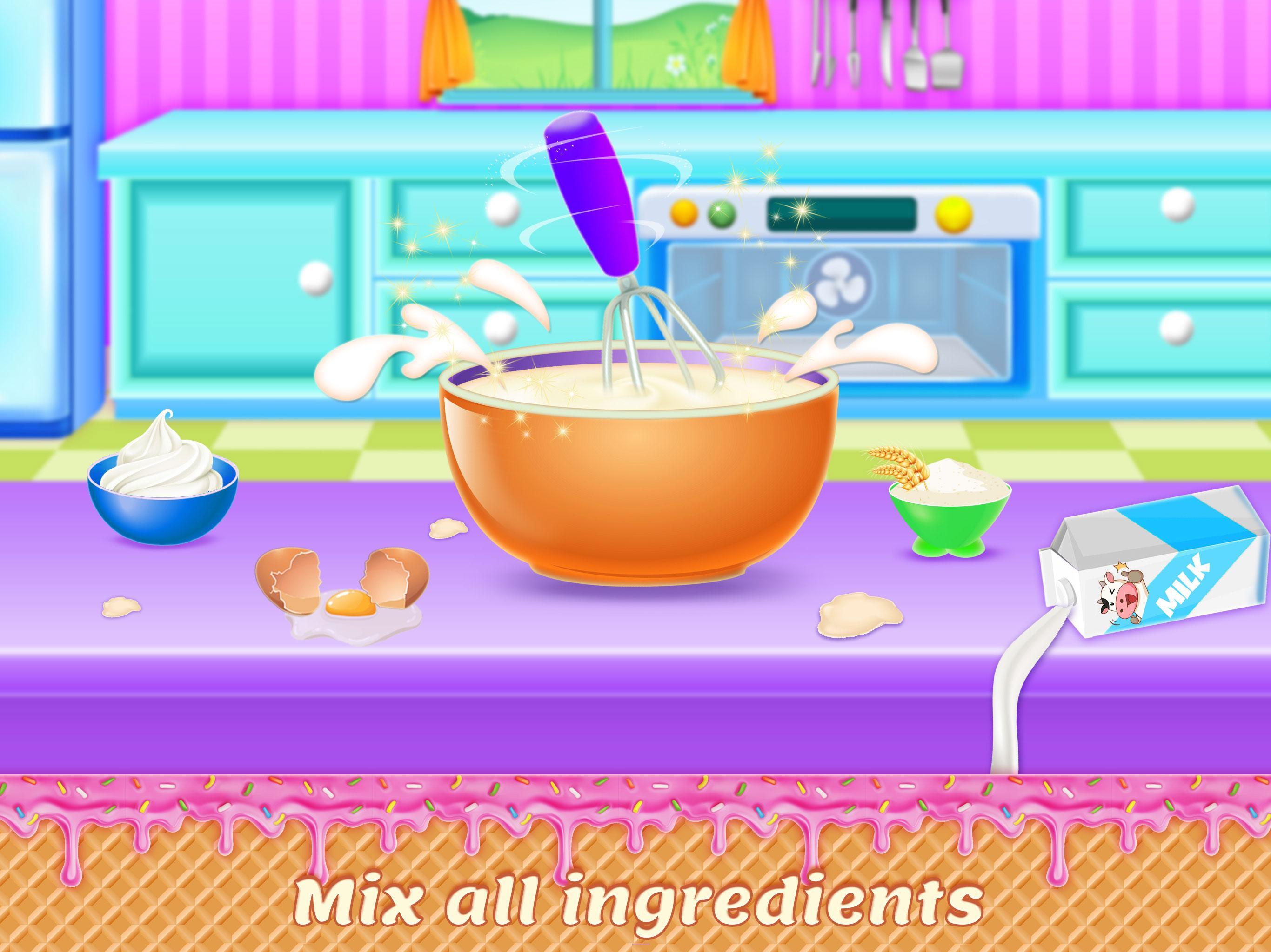 Doll House Cake Maker Game Captura de tela 3