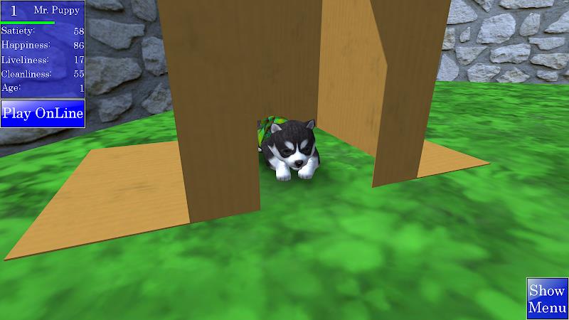 Cute Pocket Puppy 3D Ekran Görüntüsü 2