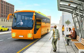 Bus Driving Sim- 3D Bus Games 스크린샷 2