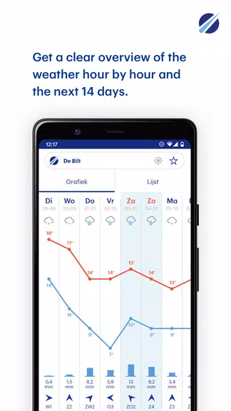 Buienradar - weer স্ক্রিনশট 1