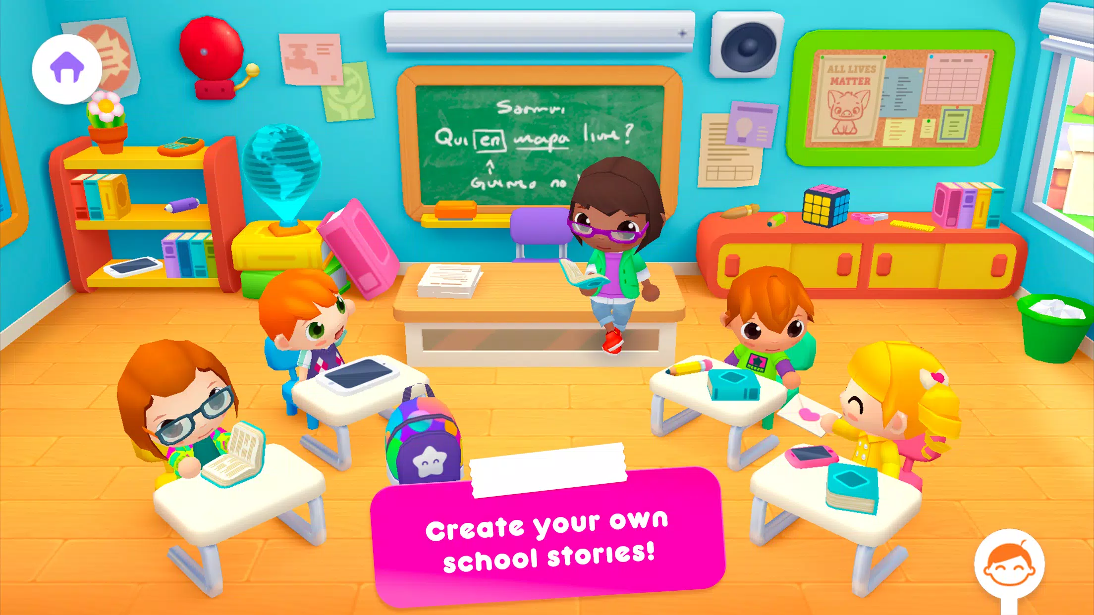 Sunny School Stories ภาพหน้าจอ 0