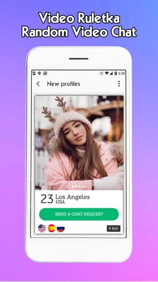 VideoRuletka: Cam Chat Screenshot 0