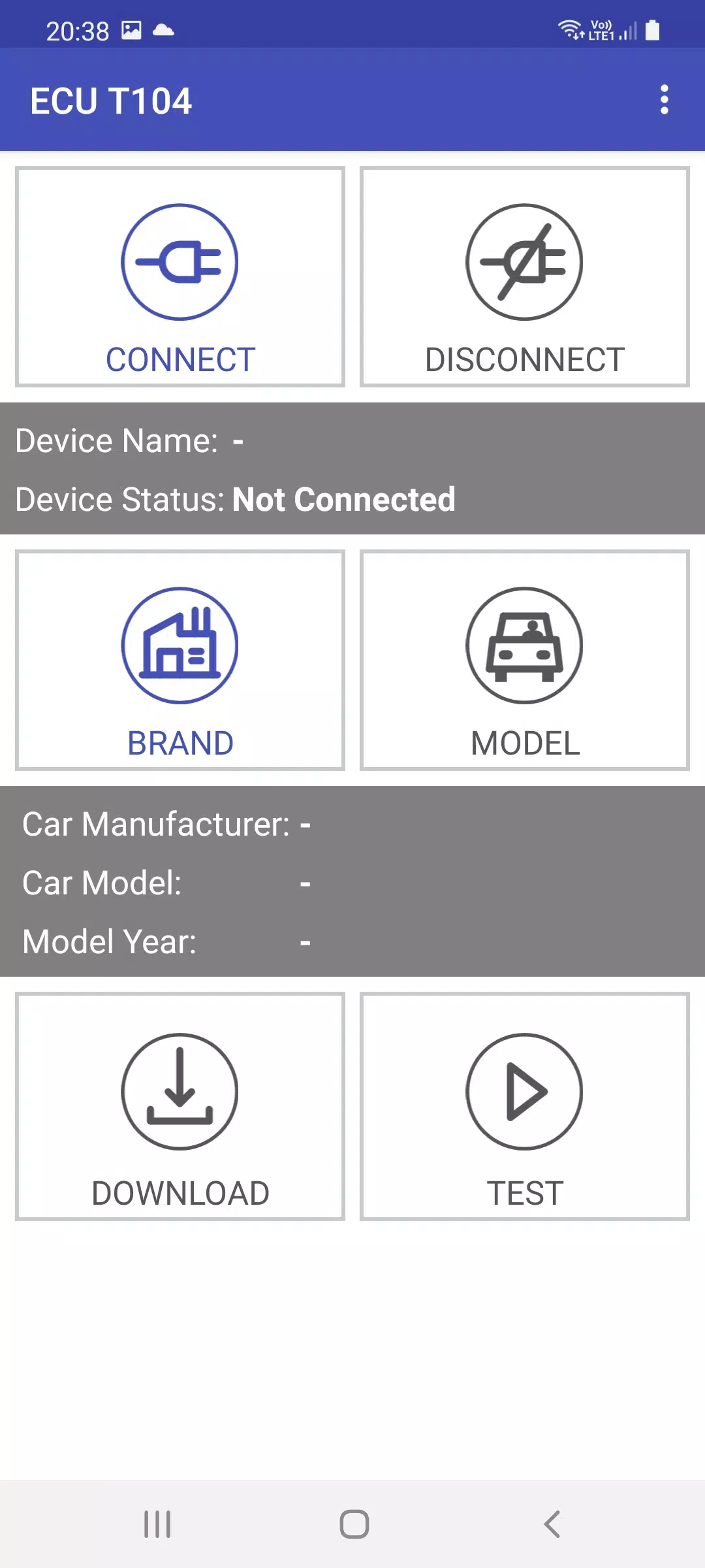ECU T104 Скриншот 0