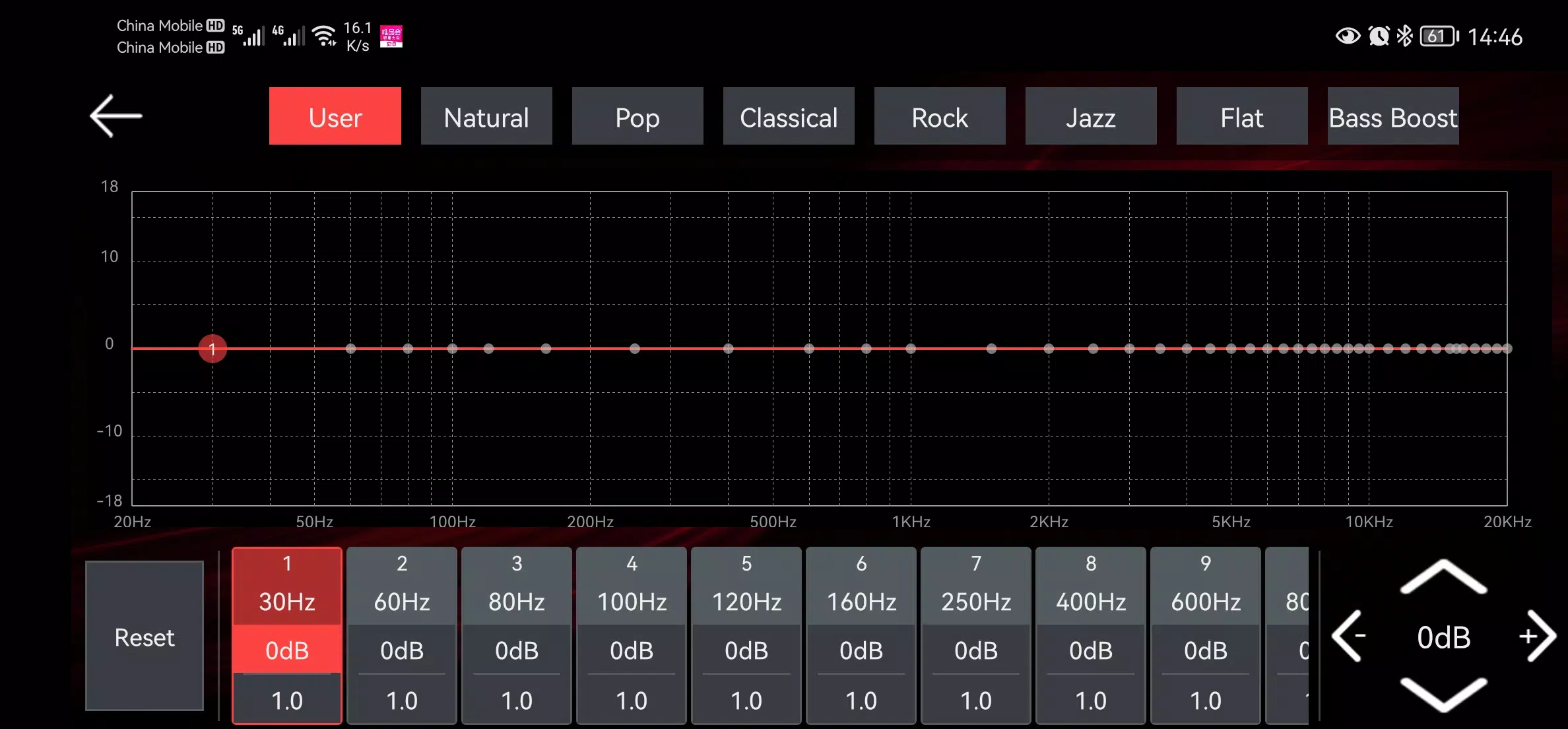 Schermata Nakamichi AMC App 0