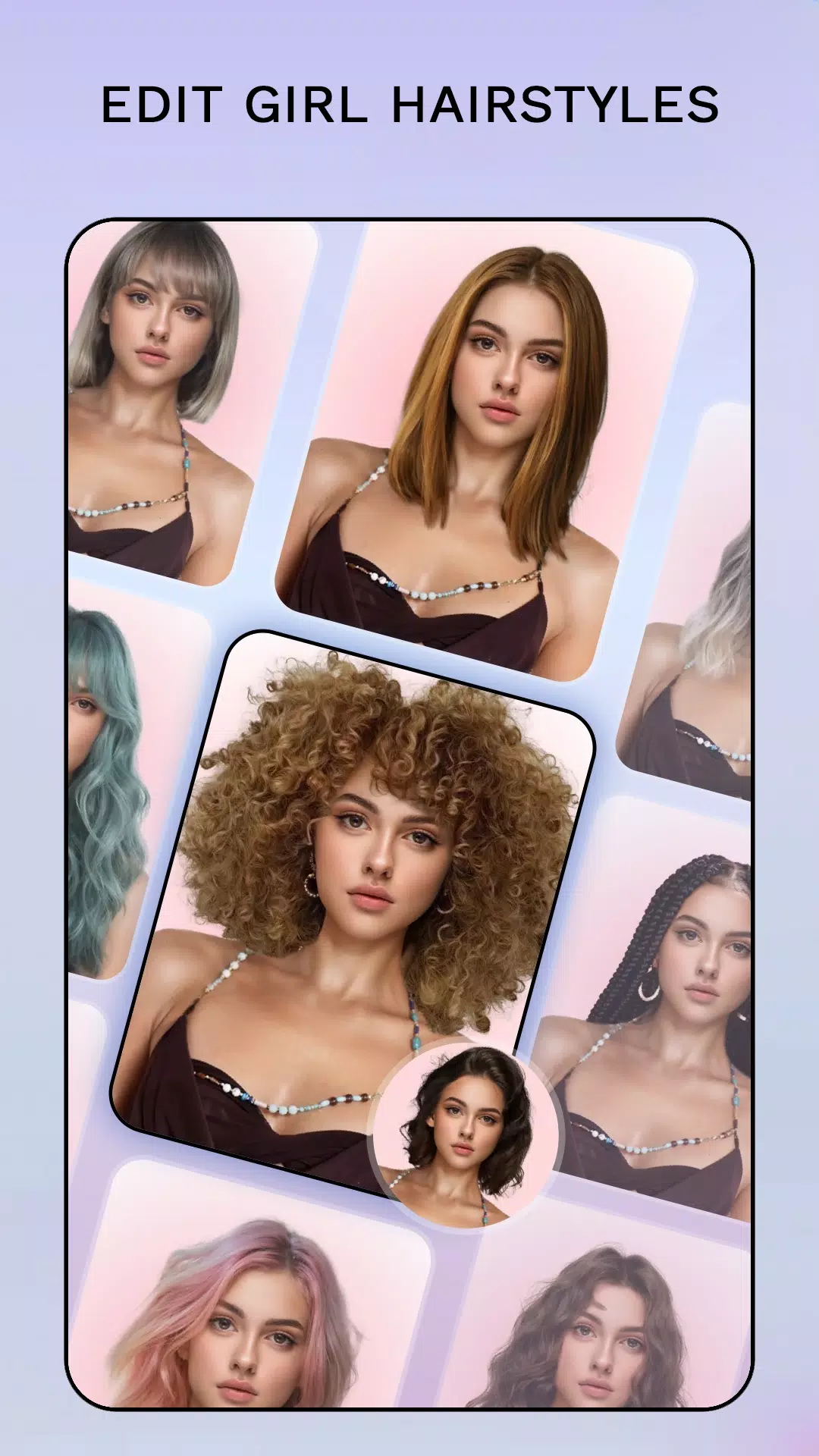 Hair Color Changer: Hairstyles Zrzut ekranu 3